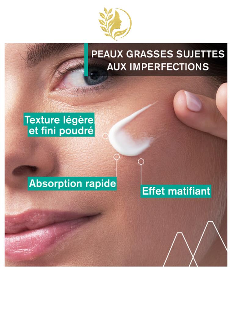 URIAGE HYSEAC 3-REGUL+ - SOIN GLOBAL ANTI-IMPERFECTIONS  BOUTONS, BRILLANCES, PORES - 40 ML -