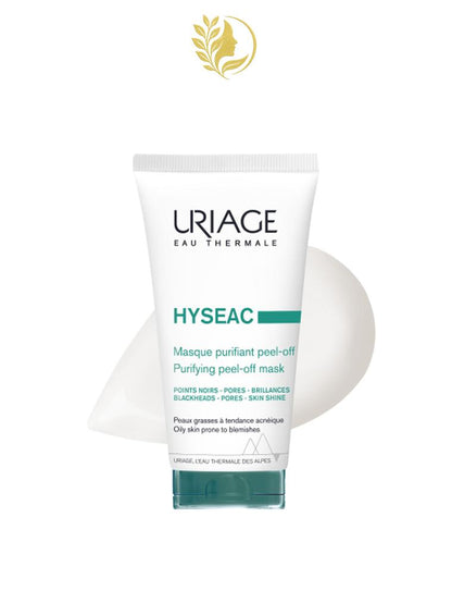 URIAGE HYSEAC - MASQUE PURIFIANT PEEL-OFF  POINTS NOIRS, PORES, BRILLANCES - 50 ML -