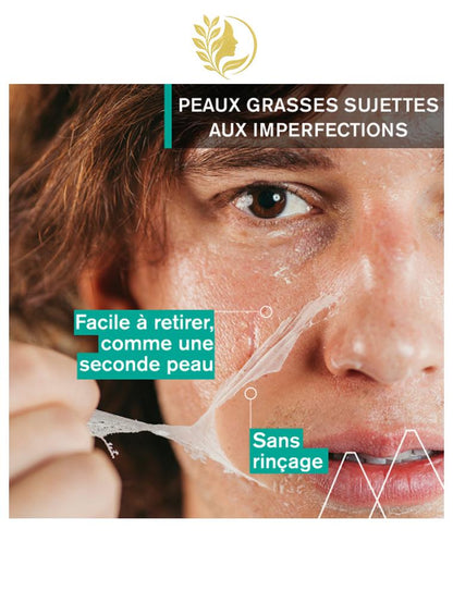 URIAGE HYSEAC - MASQUE PURIFIANT PEEL-OFF  POINTS NOIRS, PORES, BRILLANCES - 50 ML -