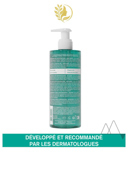 URIAGE HYSEAC - GEL NETTOYANT ANTI-IMPERFECTIONS  POINTS NOIRS, MICROKYSTES, BOUTONS - 150 ML -