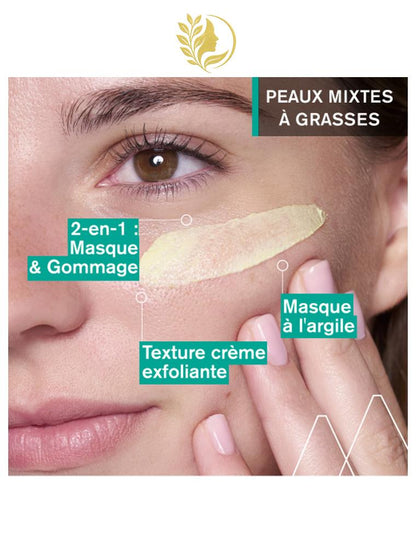 URIAGE HYSEAC - MASQUE GOMMANT  PORES, BRILLANCES, GRAIN DE PEAU - 100 ML -