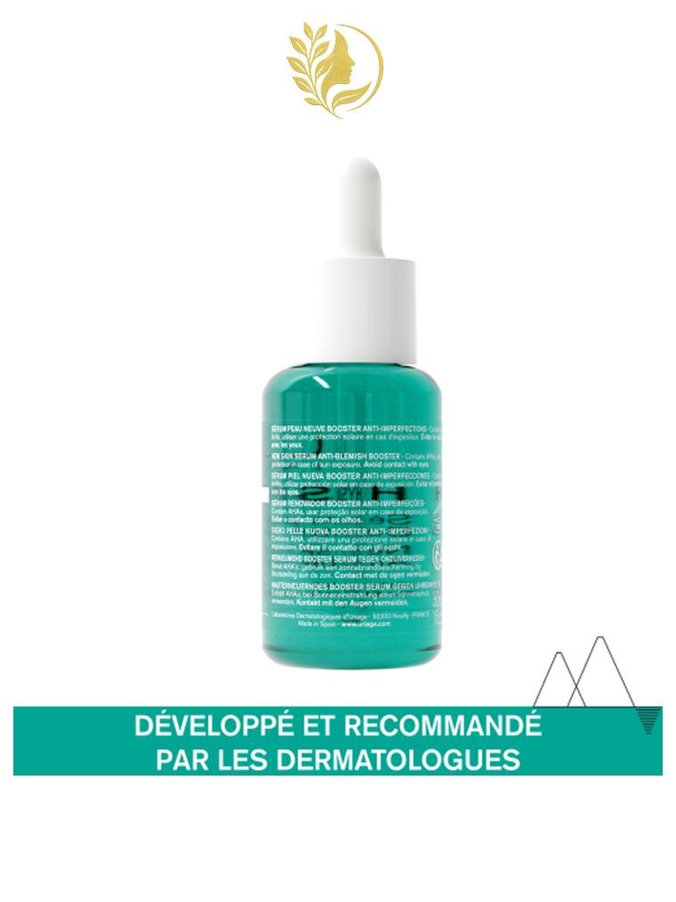 URIAGE HYSEAC - SÉRUM PEAU NEUVE BOOSTER ANTI-IMPERFECTIONS  LISSE, AFFINE, RESSERRE LES PORES - 30 ML -