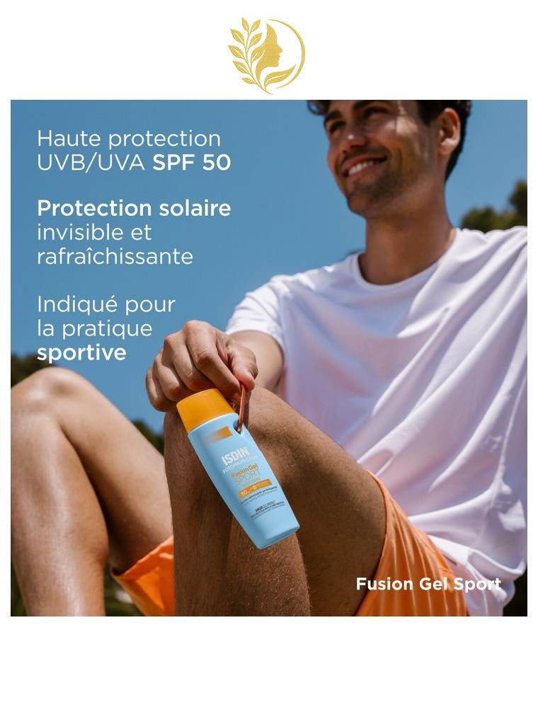 ISDIN FOTOPROTECTOR  FUSION GEL SPORT SPF 50 - 100 ML -