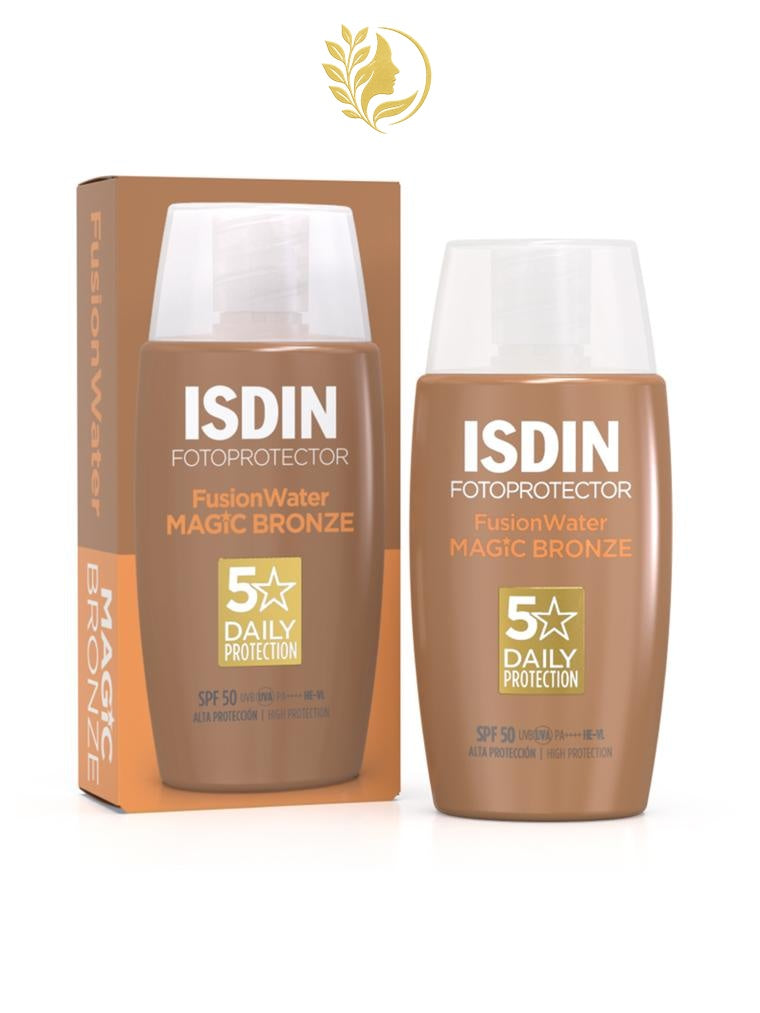 ISDIN FOTOPROTECTOR  FUSION WATER MAGIC BRONZE SPF 50 - 50ML -