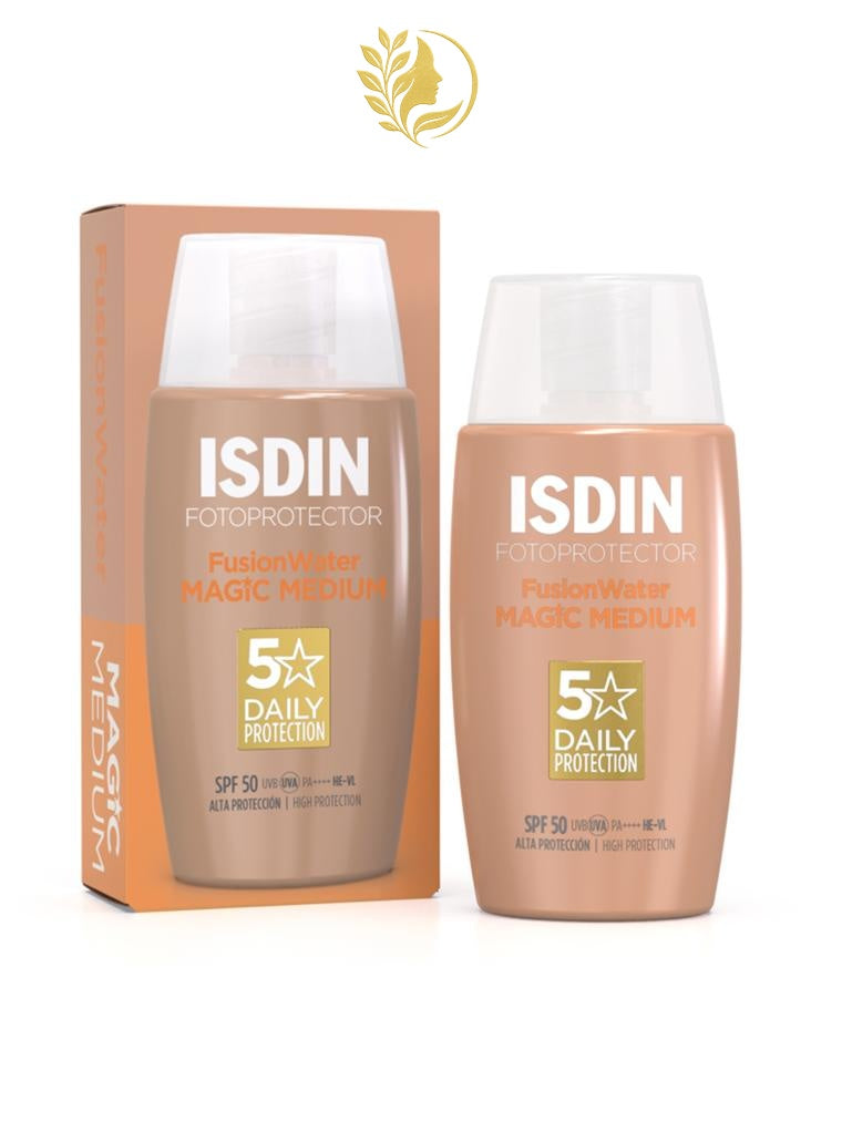 ISDIN FOTOPROTECTOR  FUSION WATER MAGIC MEDIUM SPF 50 - 50 ML -