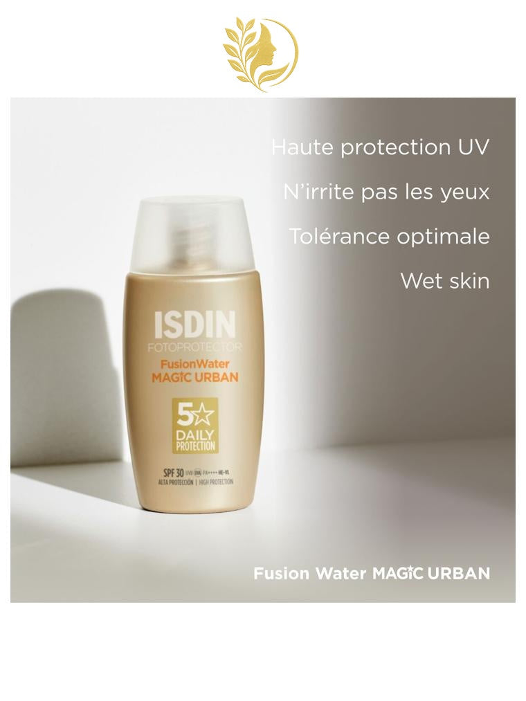ISDIN FOTOPROTECTOR  FUSION WATER MAGIC URBAN SPF 30 - 50 ML -