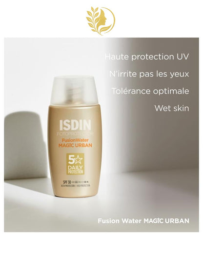 ISDIN FOTOPROTECTOR  FUSION WATER MAGIC URBAN SPF 30 - 50 ML -