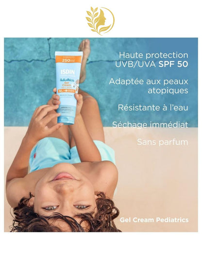 ISDIN FOTOPROTECTOR  GEL CREAM PEDIATRICS SPF 50 - 250 ML -