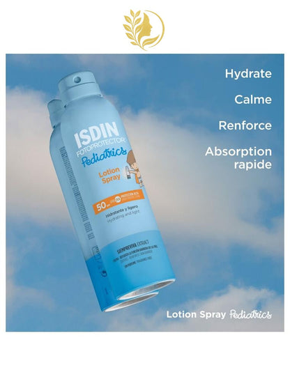 ISDIN FOTOPROTECTOR  LOTION SPRAY PEDIATRICS SPF 50 - 200 ML -