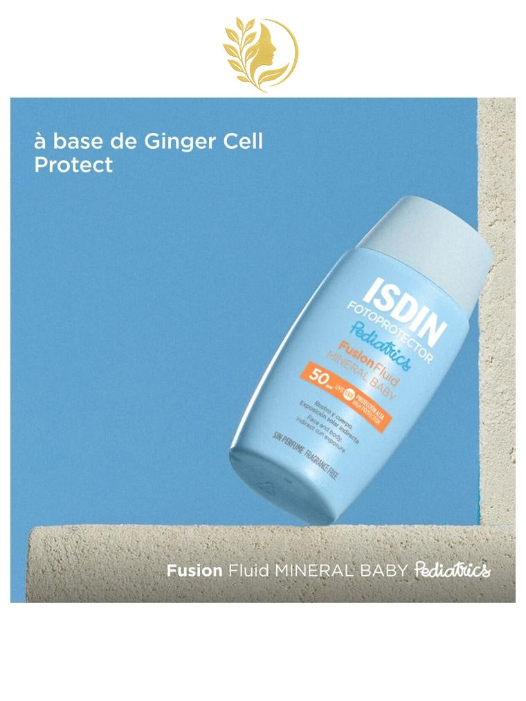 ISDIN FOTOPROTECTOR  MINERAL BABY PEDIATRICS SPF50+ - 50 ML -