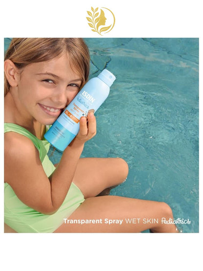 ISDIN FOTOPROTECTOR  TRANSPARENT SPRAY WET SKIN PEDIATRICS  SPF 50+ - 250 ML -