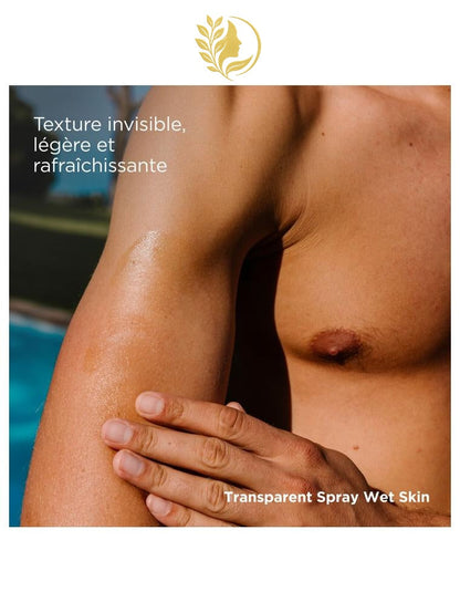 ISDIN FOTOPROTECTOR  TRANSPARENT SPRAY WET SKIN  SPF 50 - 250 ML -