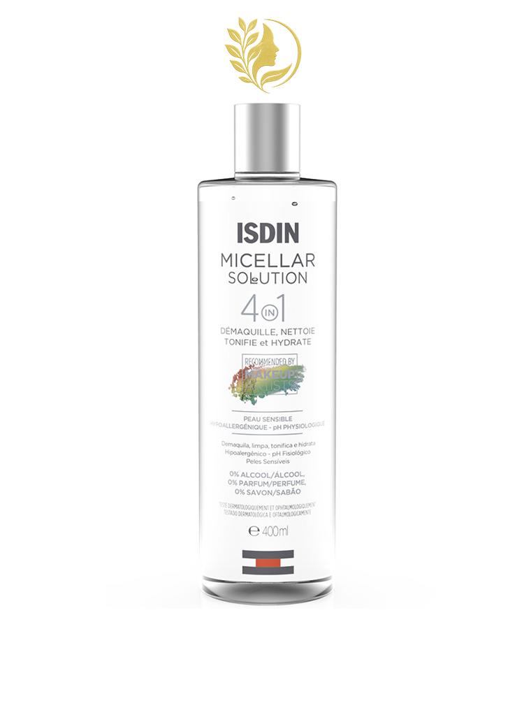 ISDIN MICELLAR SOLUTION  NETTOYANT VISAGE HYDRATANT - 400 ML -