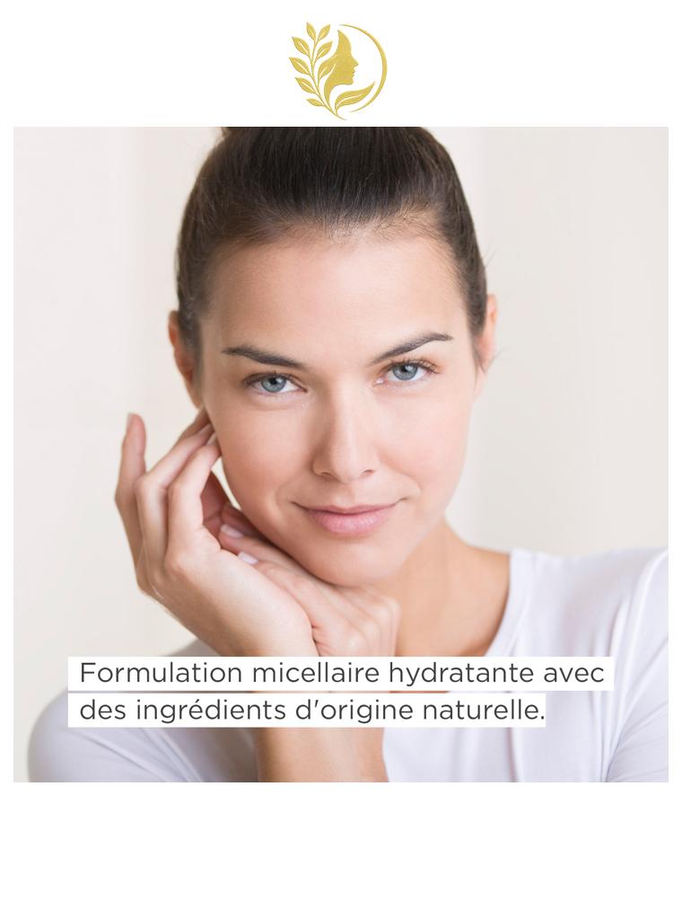 ISDIN MICELLAR SOLUTION  NETTOYANT VISAGE HYDRATANT - 400 ML -