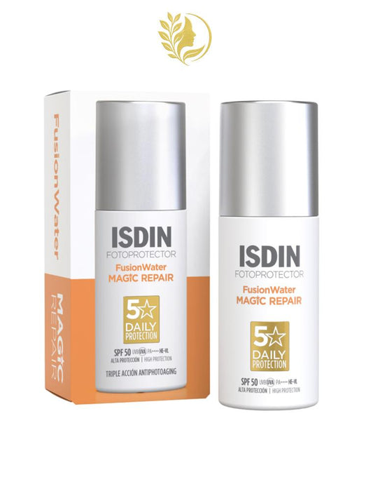 ISDIN FOTOPROTECTOR  FUSION WATER MAGIC REPAIR SPF 50 - 50 ML -