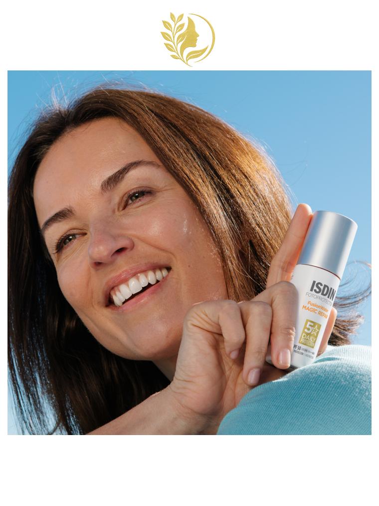 ISDIN FOTOPROTECTOR  FUSION WATER MAGIC REPAIR SPF 50 - 50 ML -