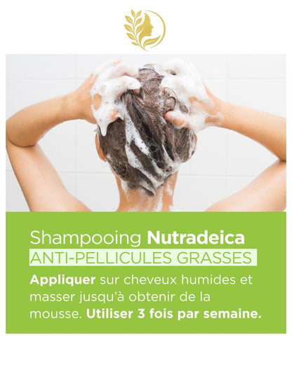 ISDIN SHAMPOO  NUTRADEICA ANTI-PELLICULES GRASSES - 200 ML -