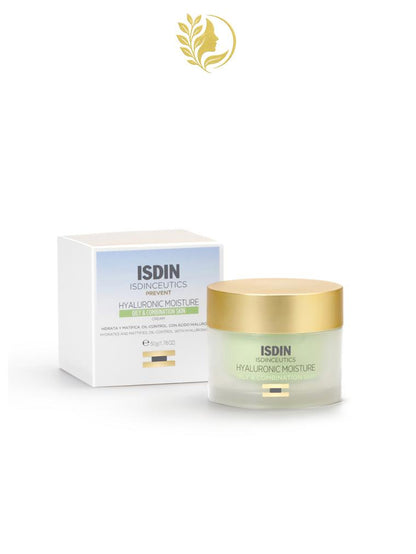ISDIN ISDINCEUTICS  ISDINCEUTICS  HYALURONIC MOISTURE OILY AND COMBINATION SKIN PEAUX GRASSES ET MIXTES - 50 GR -