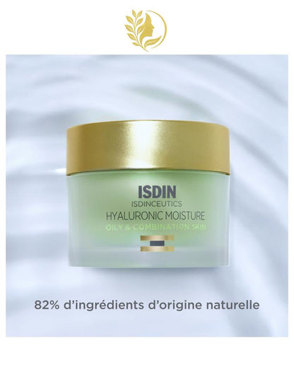 ISDIN ISDINCEUTICS  ISDINCEUTICS  HYALURONIC MOISTURE OILY AND COMBINATION SKIN PEAUX GRASSES ET MIXTES - 50 GR -