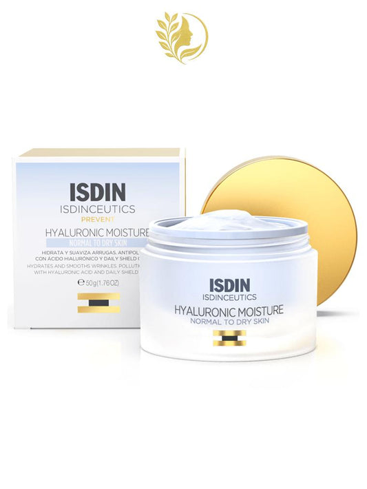 ISDIN ISDINCEUTICS  HYALURONIC MOISTURE PEAUX NORMALES À SÈCHES - 50 GR -