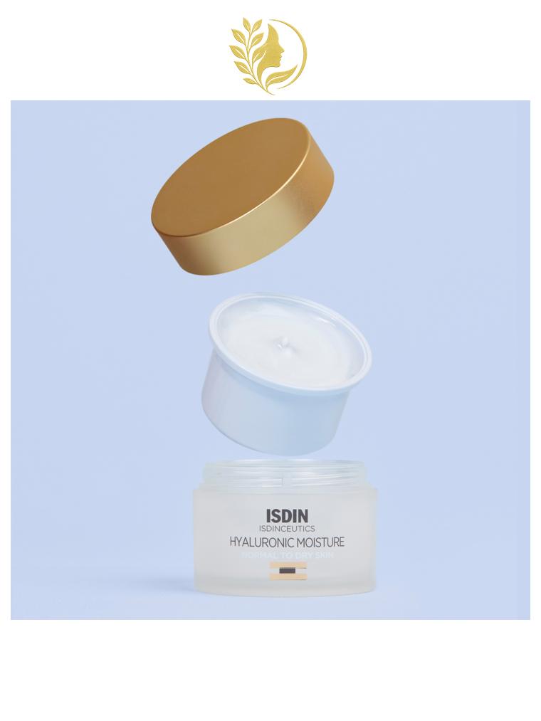 ISDIN ISDINCEUTICS  HYALURONIC MOISTURE PEAUX NORMALES À SÈCHES - 50 GR -