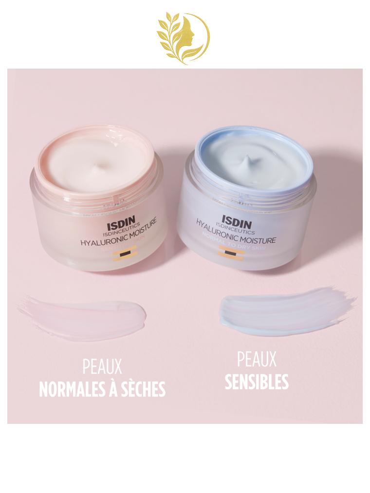 ISDIN ISDINCEUTICS  HYALURONIC MOISTURE PEAUX SENSIBLES - 50 GR -