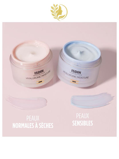 ISDIN ISDINCEUTICS  HYALURONIC MOISTURE PEAUX SENSIBLES - 50 GR -