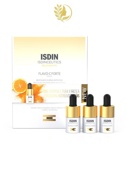 ISDIN ISDINCEUTICS  FLAVO-C FORTE - 3 FLACONS x 5,3 ML -