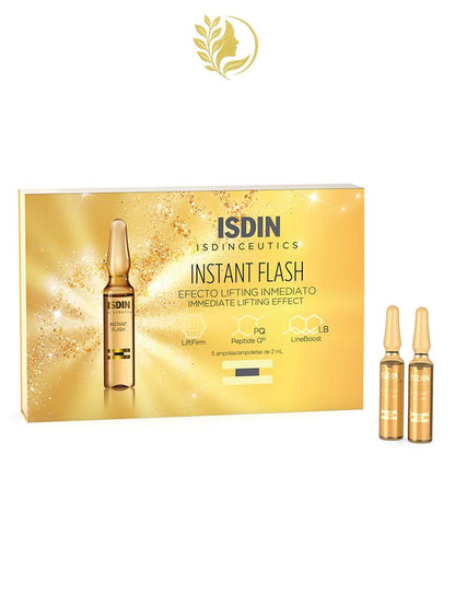 ISDIN ISDINCEUTICS  INSTANT FLASH - 5 AMPOULES x 2 ML -