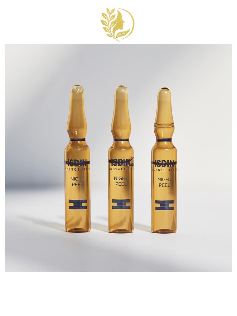 ISDIN ISDINCEUTICS  NIGHT PEEL - 30 AMPOULES x 2 ML -