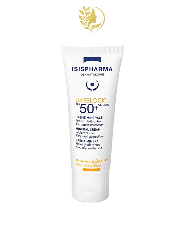 ISISPHARMA UVEBLOCK CREME MINERALE INVISIBLE SPF 50+