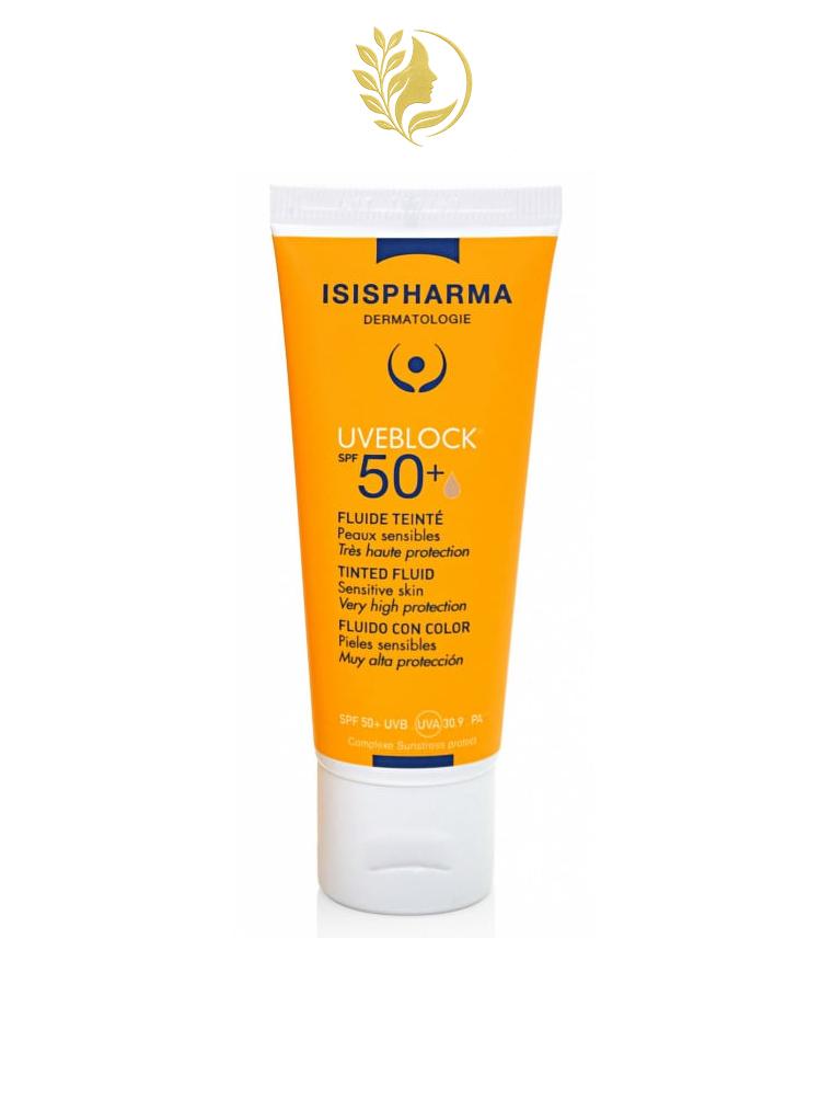 ISISPHARMA UVEBLOCK FLUIDE TEINTE SPF 50+ CLAIRE 40 ML