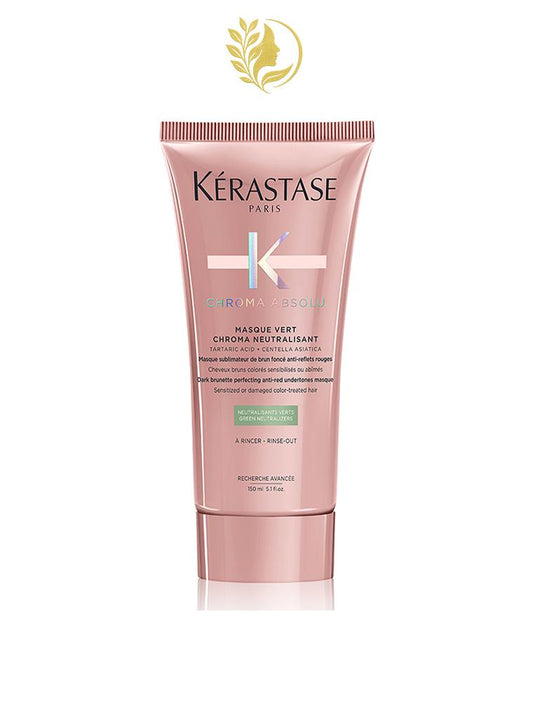 KÉRASTASE *15* CHROMA ABSOLU MASQUE VERT CHROMA NEUTRALISANT - 150 ML -