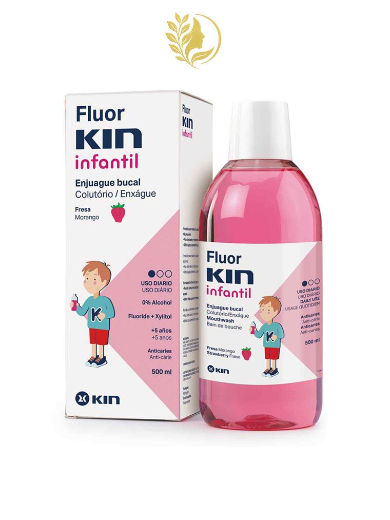 KIN BAIN DE BOUCHE ENFANT GOUT FRAISE 500 ML