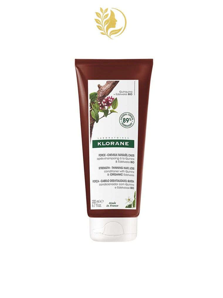 KLORANE *1* FORCE CHEVEUX FATIGUES & CHUTE APRÈS-SHAMPOING QUININE - 200ML -