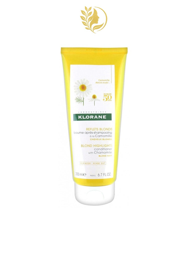 KLORANE *4* BAUME APRÈS SHAMPOING REFLETS BLONDS À LA CAMOMILLE - 200 ML -