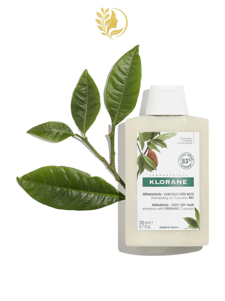 KLORANE *8* SHAMPOING AU CUPUAÇU BIO NETTOIE, NOURRIT & RÉPARE LA FIBRE PERMANENT - 200 & 400 ML -