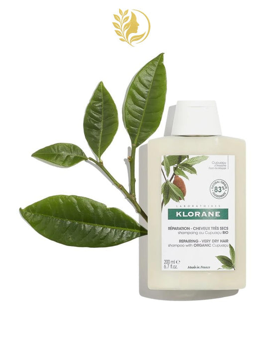 KLORANE *8* SHAMPOING AU CUPUAÇU BIO NETTOIE, NOURRIT & RÉPARE LA FIBRE PERMANENT - 200 & 400 ML -