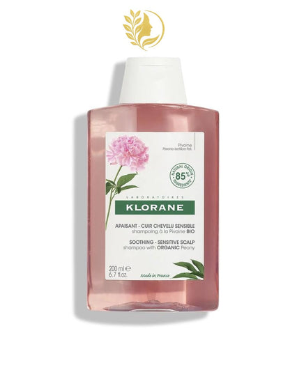 KLORANE *9* SHAMPOING APAISANT ANTI-IRRITATION ET PROTECTEUR À LA PIVOINE BIO - 200 & 400 ML -