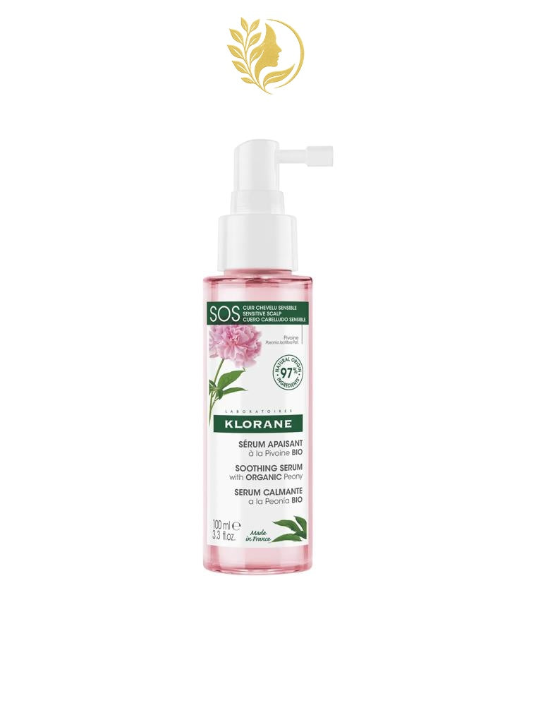 KLORANE *9* SÉRUM SOS À LA PIVOINE BIO, APAISE & HYDRATE - 100 ML -