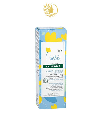 KLORANE CRÈME NUTRITIVE AU COLD CREAM - 40 ML -