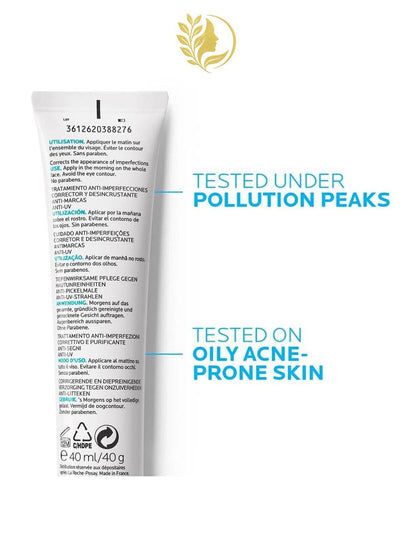 EFFACLAR DUO (+) SPF30 SOIN DÉSINCRUSTANT CORRECTEUR ANTI-UV - 40 ML -