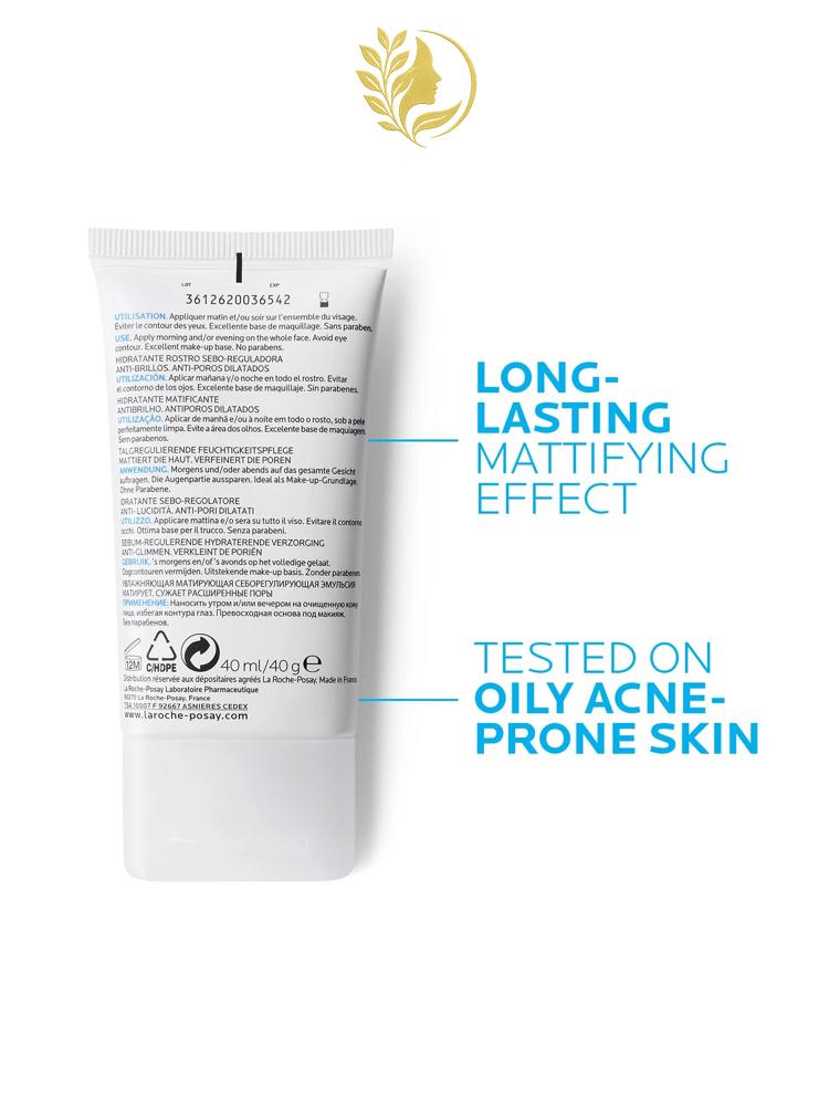 EFFACLAR MAT SOIN VISAGE HYDRATANT ET MATIFIANT - 40 ML -