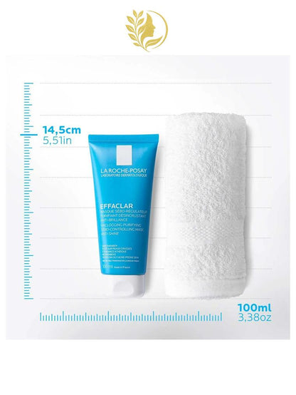 EFFACLAR MASQUE SÉBO-RÉGULATEUR MASQUE PURIFIANT, DÉSINCRUSTANT, ANTI-BRILLANCE - 100ml -