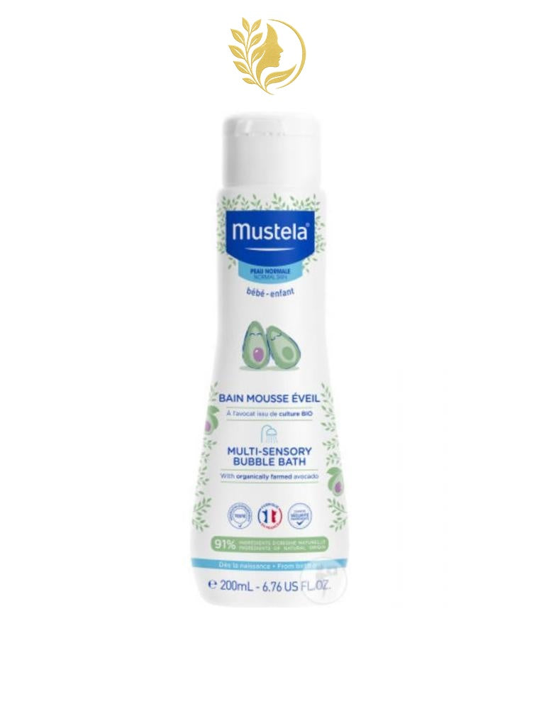 MUSTELA BAIN MOUSSE ÉVEIL À L'AVOCAT - 200 ML -