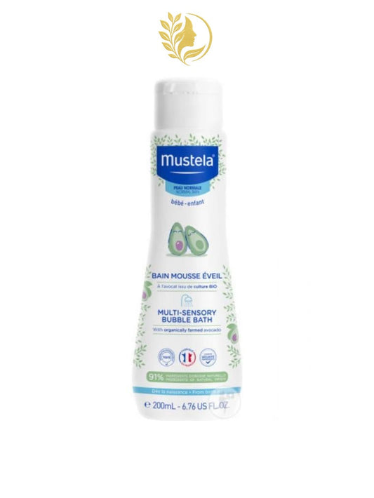 MUSTELA BAIN MOUSSE ÉVEIL À L'AVOCAT - 200 ML -