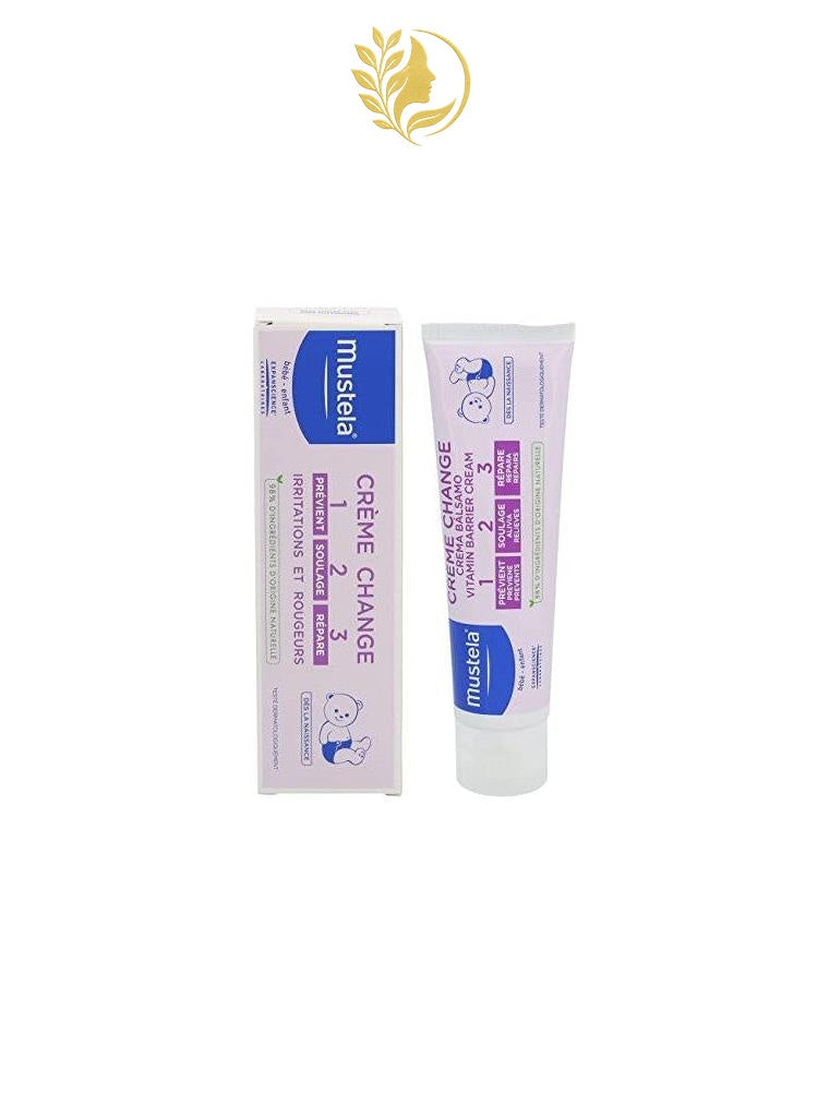 MUSTELA CRÈME CHANGE 123 VITAMINÉE PRÉVIENT LES ROUGEURS - 50 & 100 ML -