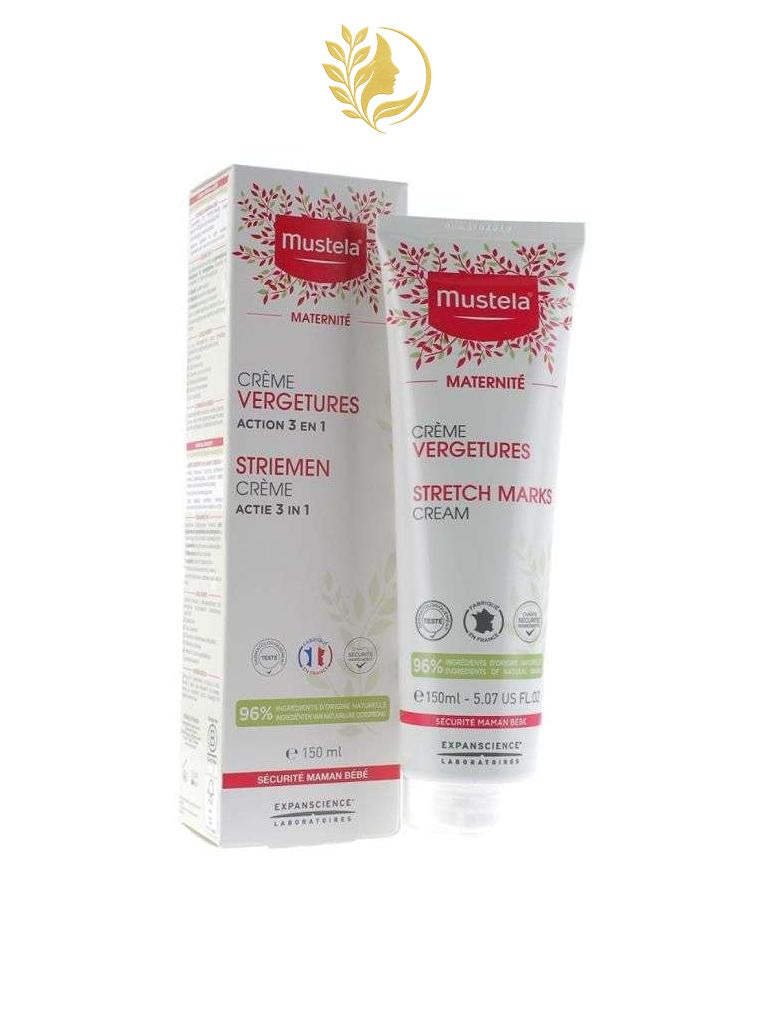 MUSTELA CRÈME VERGETURES 3 EN 1 - 150 ML -