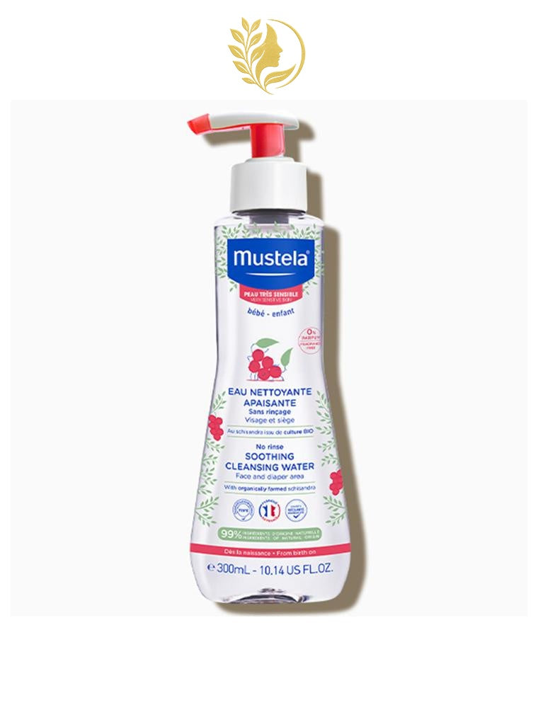 MUSTELA EAU NETTOYANTE APAISANTE SANS RINÇAGE - 300 ML -