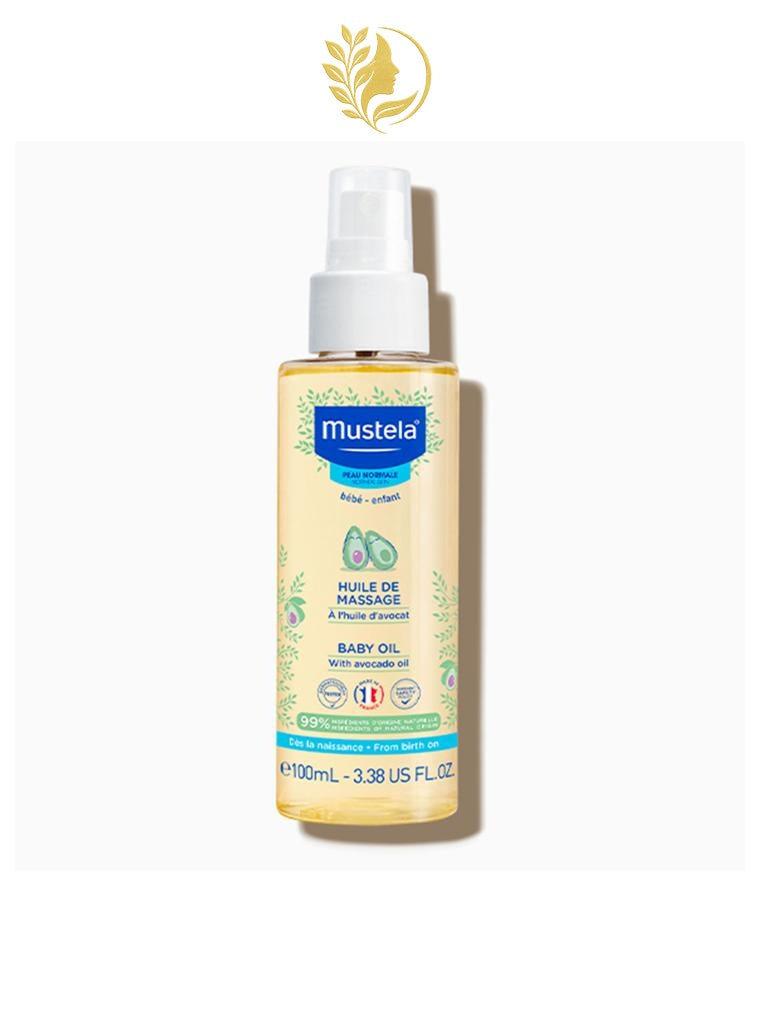 MUSTELA HUILE DE MASSAGE À L'HUILE D'AVOCAT - 100 ML -